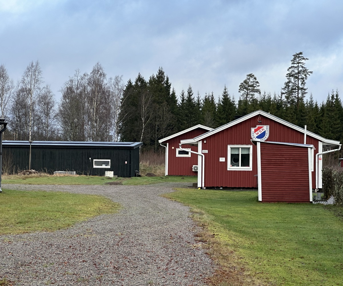Vegby SK:s klubbhus och anläggning vid Sämshov idrottsplats