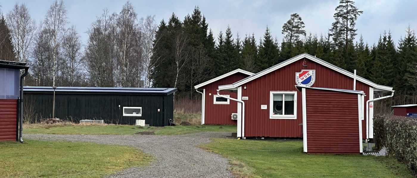 Vegby SK:s klubbhus och anläggning vid Sämshov idrottsplats